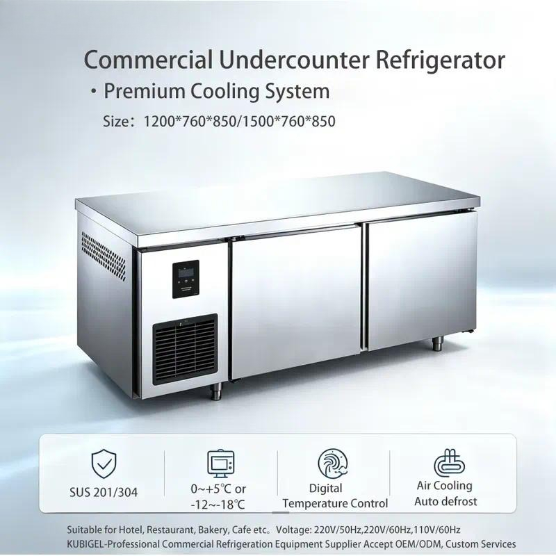 Commercial Kitchen Worktops - 상업용 주방용 스테인리스 스틸 냉장고, 냉동고,
