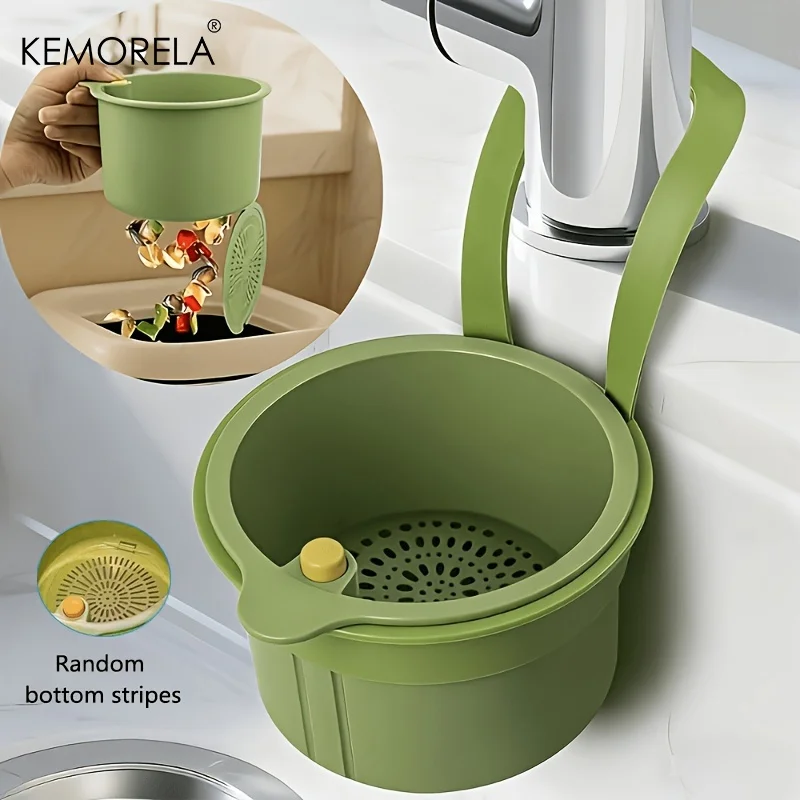 Commercial Kitchen Bin - 1개 자동 세척 주방 싱크대 거름망