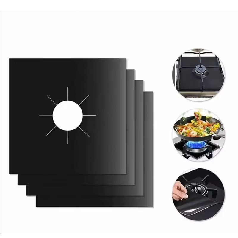 Commercial Kitchen Hoods - 2/4/8Pcs 가스 스토브 보호대 쿠커 뚜껑