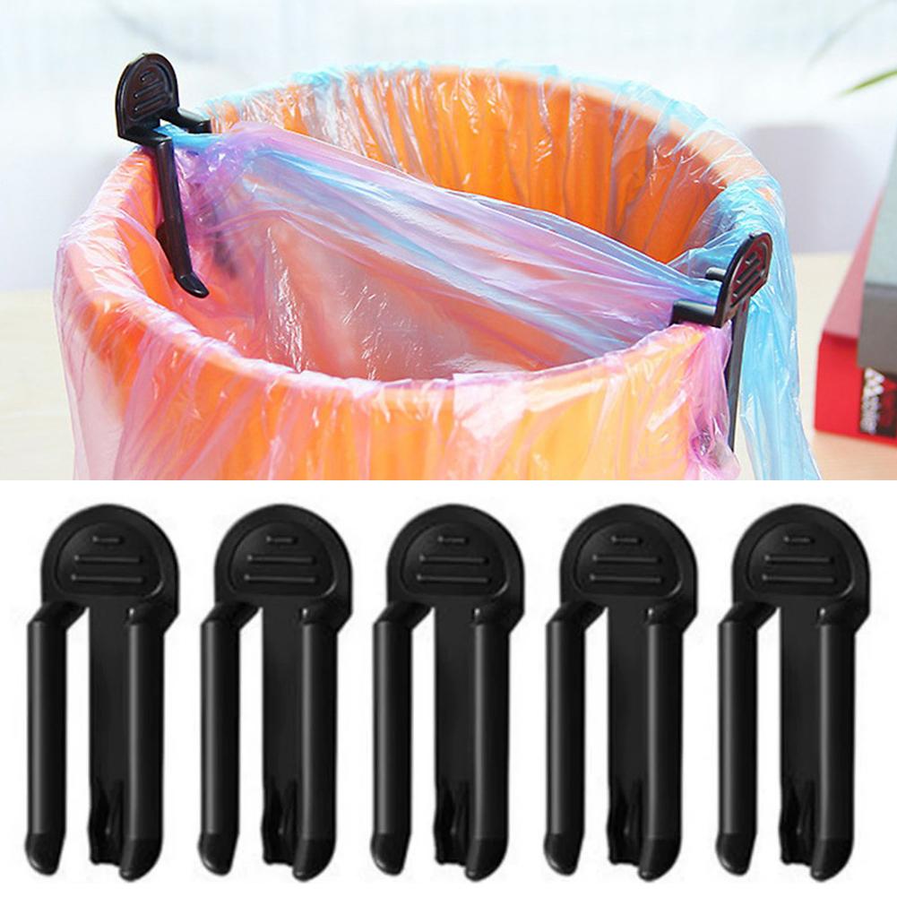 2/5개 플라스틱 쓰레기봉투 클립 고정형 쓰레기통 봉투 - Commercial Kitchen Bin 리뷰 및 가격